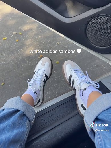 White Adidas Sambas: Style and Comfort Combined