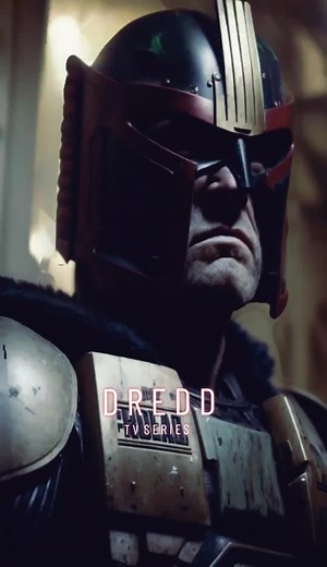 Judge Dredd TV series. Tribute concept. I've bought 2000AD since I was a kid, such a fan. #dredd #judgedredd #2000ad #comic #graphicnovel #tvseries #scifi #movietok #concept #midjourneyart #aiart