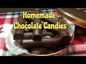 HOMEMADE CHOCOLATE CANDIES | How to make chocolate candies at home