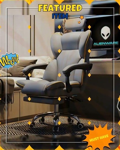 Computer Chair Gaming Ergonomics Sedentary Home Comfort Office Boss Dormitory College Student Bac...
