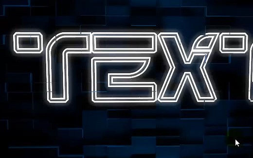 C4D教程 扫描文字动画教程How to animate text with Sweep Nurbs