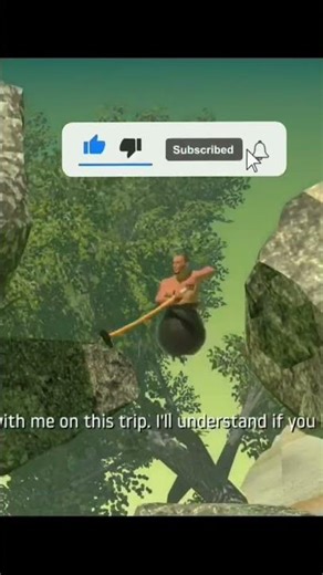 I Fell From The Top 😭 | Getting Over It Android Rage!! #shorts