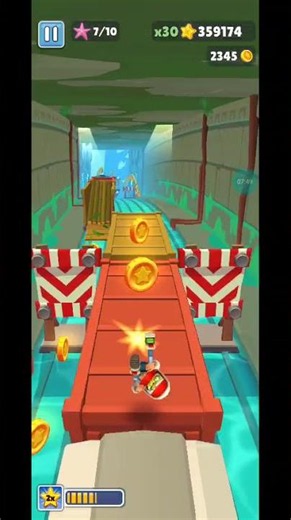 Subway Surfers Gameplay Video 64 😆😁 [ Subway Sufer ] || ‪@Unknown_gamer1111‬