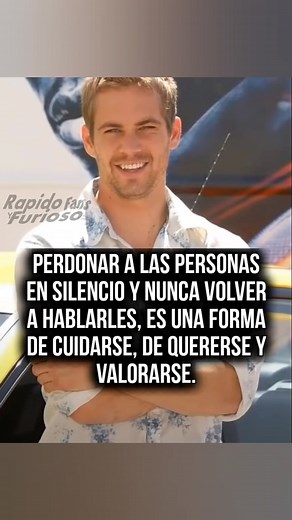 474K views · 8.1K reactions | PERDONAR A LAS PERSONAS EN SILENCIO Y NUNCA VOLVER A HABLARLES, ES UNA FORMA DE...  Título: Good Vibes Artista: Giulio Cercato Enlace: https://web.facebook.com/sound/collection/?sound_collection_tab=sound_tracks&asset_id=423124700418880&reference=artist_attr, . | Paul Walker "Brian Oconer" | Facebook