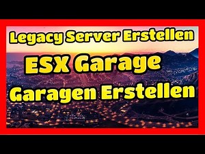 Fivem ESX Legacy Server Creation # 47 // ESX Garage Creating New Garages // ESX Tutorial