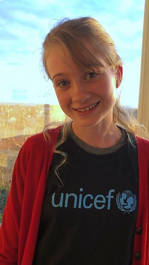 352K views · 8.1K reactions | “These days are days to find new ways to stand together, new ways to show empathy, love and solidarity with each other.” Penelope Lea, 15, UNICEF Norway Ambassador on climate action in the time of COVID-19. #EarthDay | UNICEF | Facebook