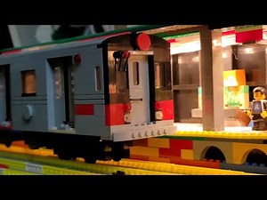 Lego MTA Subways - New Lego R142A/R188 Subway Car Test