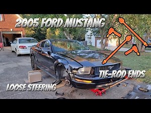 2005 FORD MUSTANG 4.0 | HOW TO REPLACE INNER & OUTER TIE-ROD ENDS | Howto/Diy