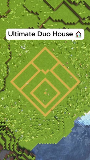 Minecraft Ultimate Duo House 🏠 #minecraft #minecrafttutorial #minecraftbuilding