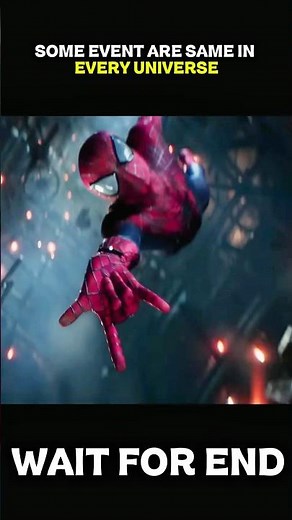 Some Event Are Same In Every Spider-man Universe#spiderman #spidermannoir #spidermanbrandnewday
