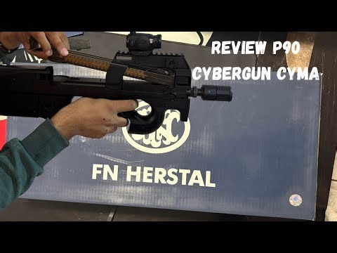 UNBOXING P90 CYBERGUN CYMA (con PRUEBA DE TIRO) en ESPAÑOL