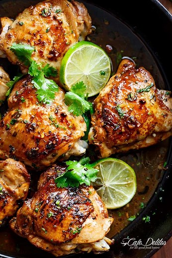 Crispy Cilantro Lime Chicken