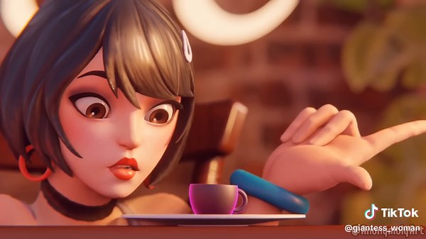 Giantess Girl Growth Animation