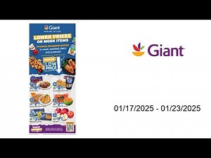 Giant Food Weekly Ad - 01/17/2025 - 01/23/2025
