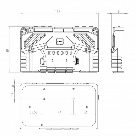 ENERTION FOCBOX UNITY FOC Brushless Motor Controller