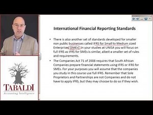 FAC2601 - LU 1A - International Financial Reporting Standards