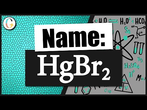 How to name HgBr2