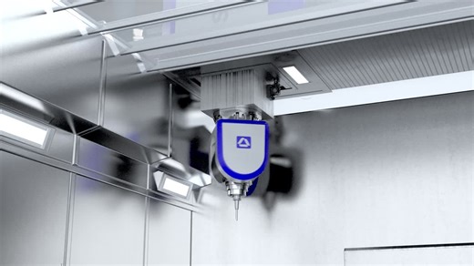 Fork-Type Head in Action: Precision 5-Axis Performance