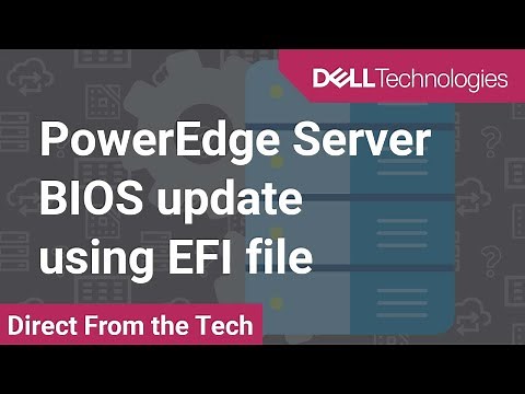 How to update the BIOS of a Dell EMC PowerEdge Server using an EFI file