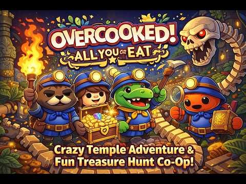 Overcooked! All You Can Eat | Crazy Kitchen Chaos & Fun Co-Op Gameplay