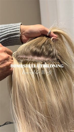 Hello Bombshell ® Hair Extensions on Instagram: "Igår höll vi utbildning för härliga Pelle @pelleeng i vår Invisble Weft metod🩷 Visst blev det snyggt? Och det blir ett så sömnlöst och naturligt resultat med denna metod. Pelle är så grym och noggrann, en riktig stjärna!! Om ni bor i Marabella så jobbar han på @ballroomblitzz ✨ Vill du utbilda dig i våra metoder? Mejla news@hellobombshell.se #hellobombshell #löshår #hairextensions #weft #wefthairextensions #haireducation #frisörstockholm #frisörg