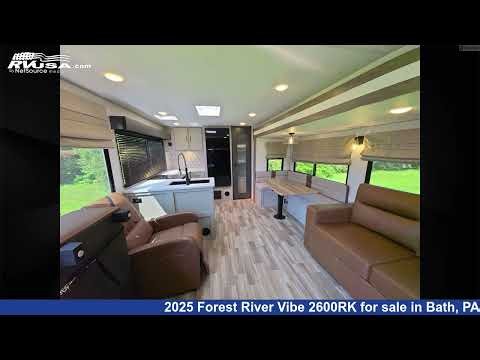 Incredible 2025 Forest River Vibe Travel Trailer RV For Sale in Bath, PA | RVUSA.com