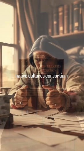 They tired to beat our language out of us. Then they needed us. #nativeamerican #nativepride | Native Cultures Consortiums