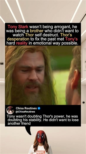 Tony Stark knew Thor wasn't ready for this | Headlights feat. KIDDO(Slowed) #ironman #marvel #mcu