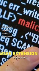 Ekstensi Browser Berbahaya Infeksi 700+ Pengguna #malware #browserExtension #cybersecurity