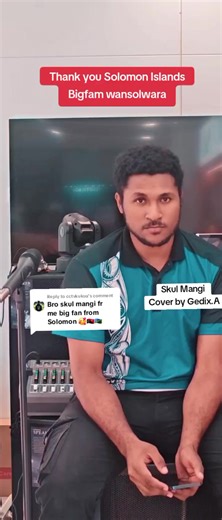 Skul Mangi Cover by Gedix Atage from Madang, PNG