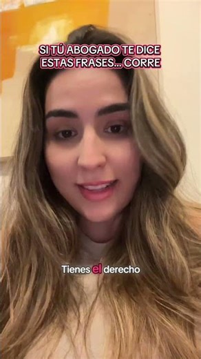 Si tu “abogado” te dice estas frases… ¡corre!