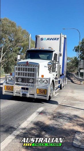 Kenworth T610 SAR double road train!