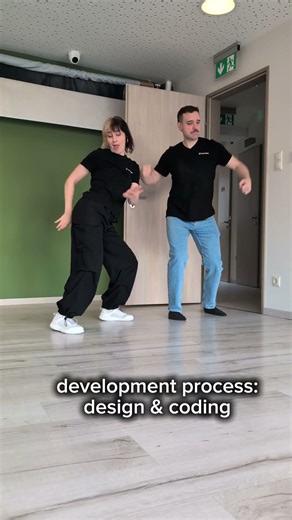 behind the scenes of software development #dancepass #funny