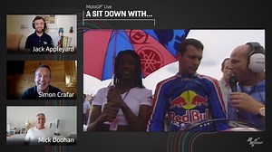 29K views · 489 reactions | #MotoGPLive: A Sit Down With was back with a bang for episode 2!  Mick Doohan and Simon Crafar treated us to stories of their racing and life away from paddock too, in what was a cracking conversation with two huge characters! ️ | MotoGP | Facebook