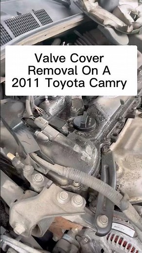 🛠️ Valve Cover Removal On A 2011 Toyota Camry 👨🏾‍🔧 #5StarGChallange #FixIt #ToyotaCamry
