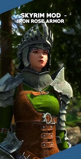 Incredible New Skyrim Armor Mod For A Female Knight!