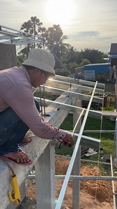 131K views · 665 reactions | Techniques To Install Steel Roof Truss | Daily Works CVR | Facebook