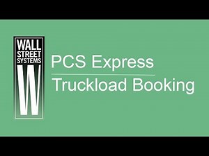 Truckload Booking Tutorial