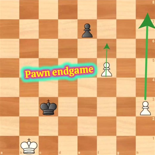 Pawn Endgame Mastery ⚔️💎 | Deep Calculation 🧮♟️| #chess #chessshorts #shorts