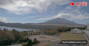 【LIVE】 Live Cam Lake Yamanakako and Mount Fuji | SkylineWebcams
