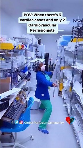 When there are 5 cardiac cases and 1 cardiovascular Perfusionist | perfusion technology