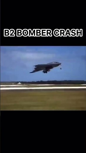 B-2 Spirit Stealth Bomber $1.4B Crash | 2008 Aviation Disaster #B2 #StealthBomber #AviationHistory
