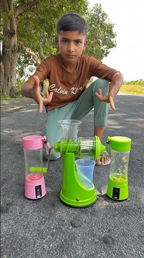 hand Press juicer machine vs electric juicer blender 🔥