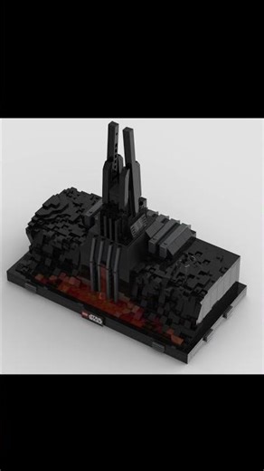 DARTH VADER'S CASTLE! #starwars #moc #lego #legostarwars #darthvader #rogueone