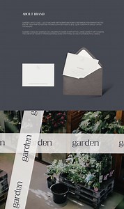 GARDEN | Logo & Brand identity - Masha Pasichnaya