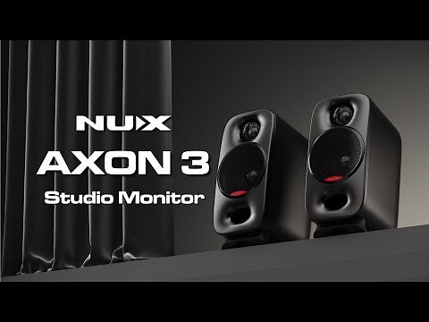 Introducing NUX AXON3 Studio Monitors