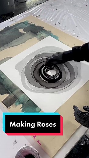 Creating Alcohol Ink Roses Tutorial