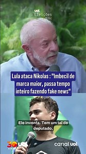 Lula attacks Nikolas Ferreira: ‘Total imbecile, spends all his time making fake news’