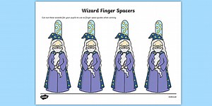 Writing Finger Spacers (Wizard)