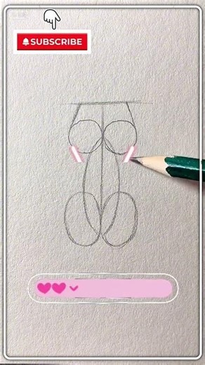 basic body shape tutorial#drawing #artist #artwork #scetch